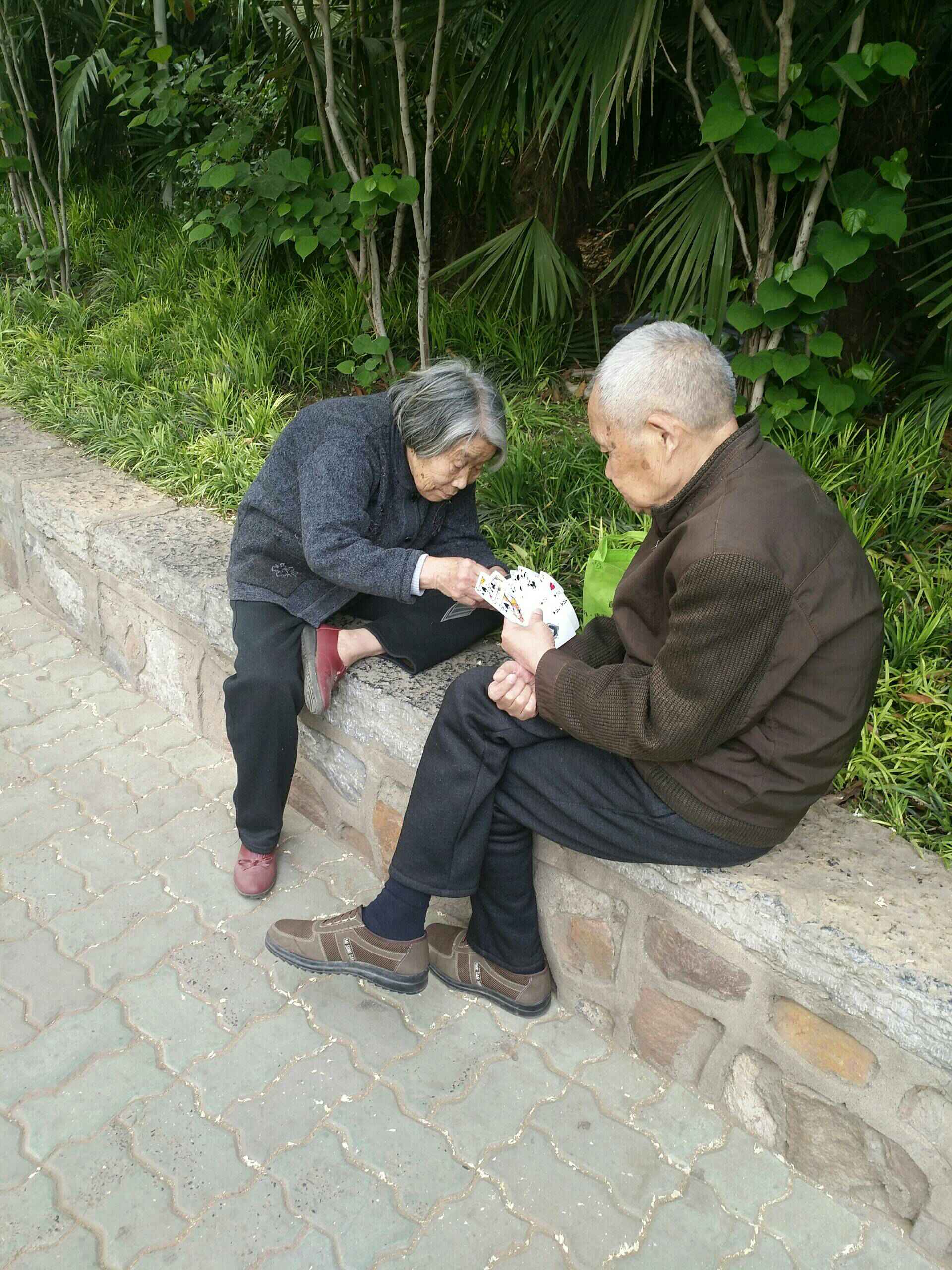 看到这老两口心里有种莫名的心酸,他们一辈子是怎么过来的,老了即使没