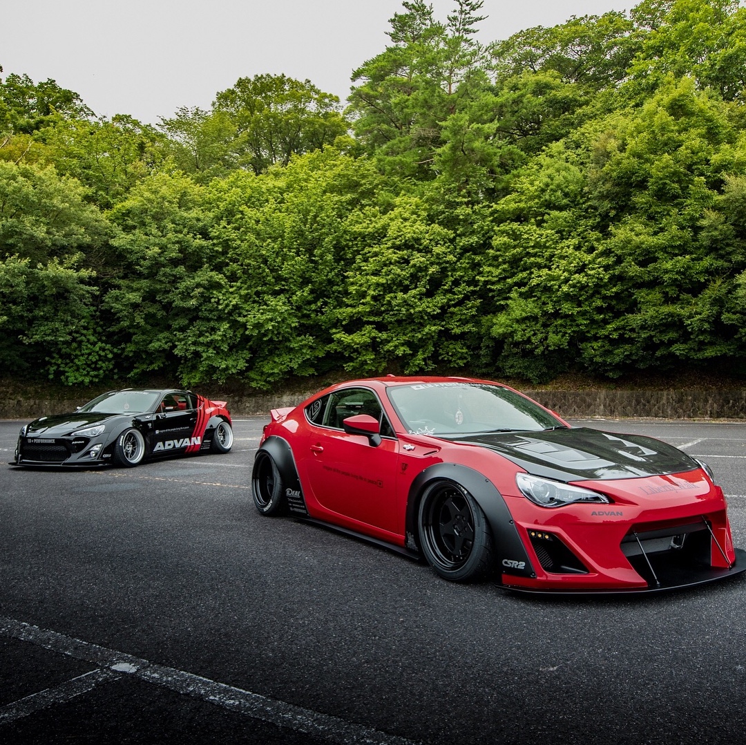 丰田86斯巴鲁brz #丰田86##brz##汽车改装##lb##宽体