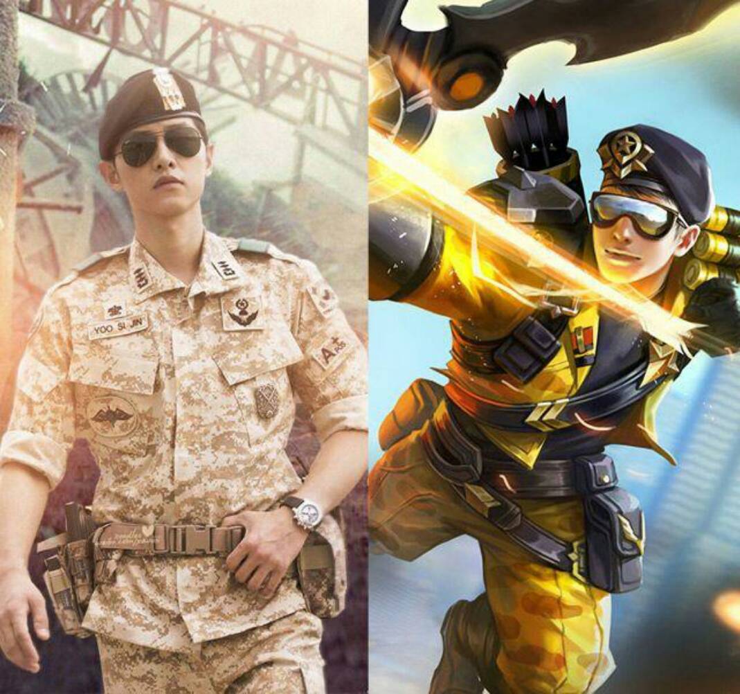 双击评论关注 宋仲基 vs 后羿(阿尔法小队皮肤) 2年前