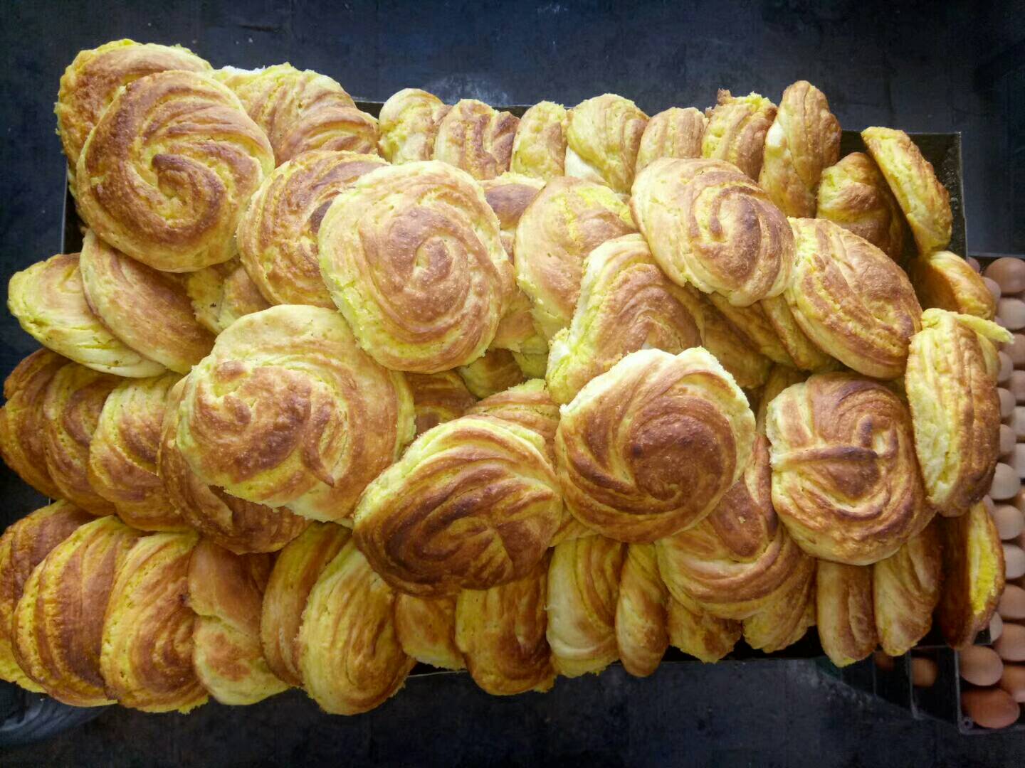 铺上加工饼子油旋