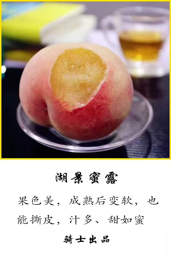无锡阳山水蜜桃,这个是甜如蜂蜜的品种"湖景蜜露",20多块一个,没吃过