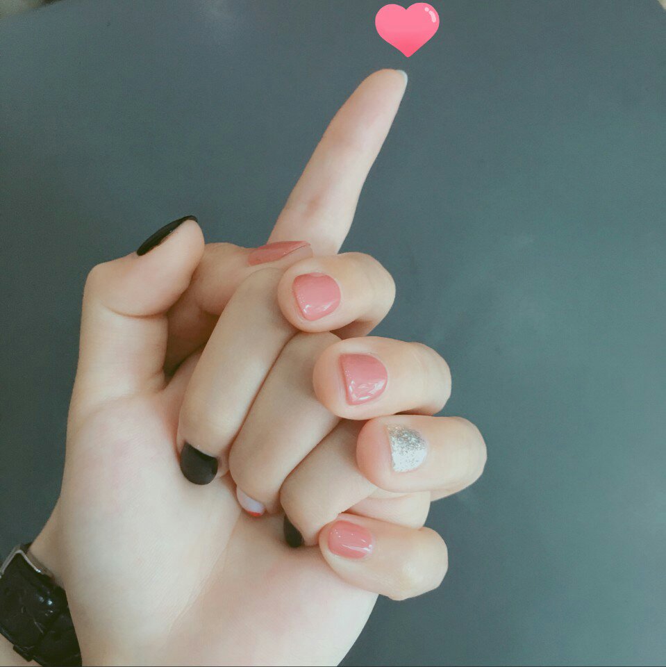 假吧意思来个网红手势(人 )比心心 9月前