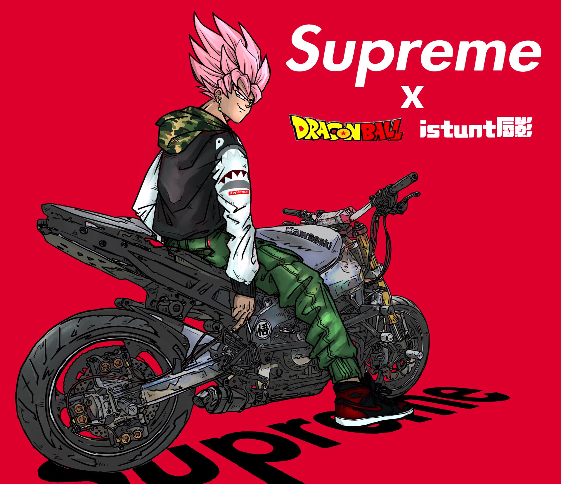 stunt 龙珠潮范!感谢展大侠为我做图,请勿盗图谢谢. - istunt唇影.