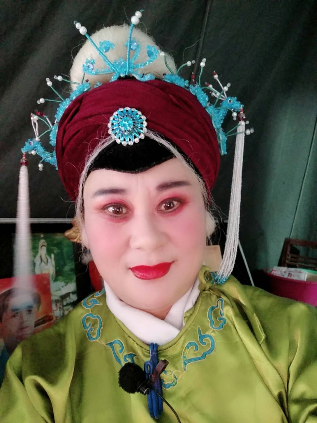 豫剧郑巧真红脸王剧团-快手直播