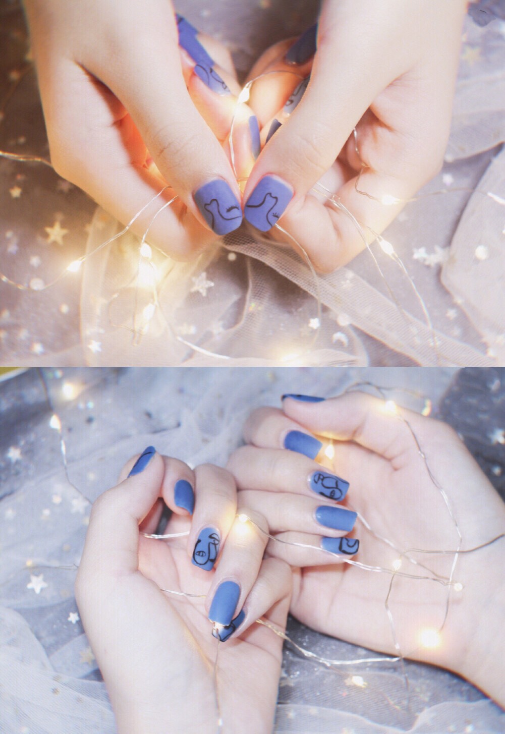 美甲# 以前总以为,人生最美好的是相遇,后来才明白,其实难得的是重逢