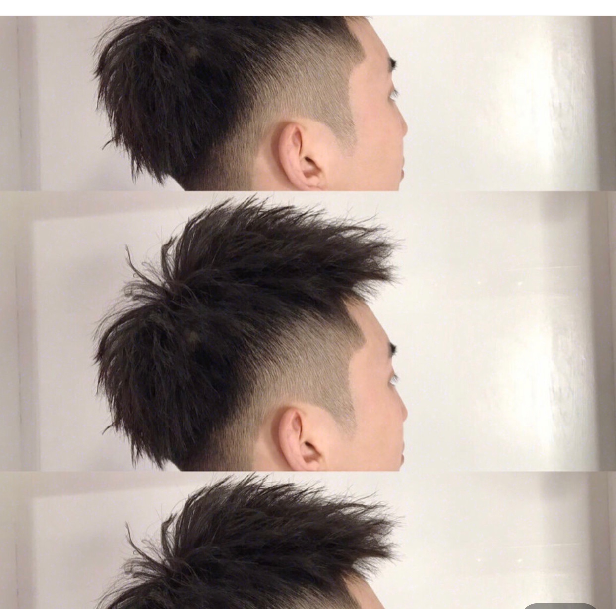 全网最的锡纸烫碎盖,双击加关注  每天持续更新男生发型设计#发型设计